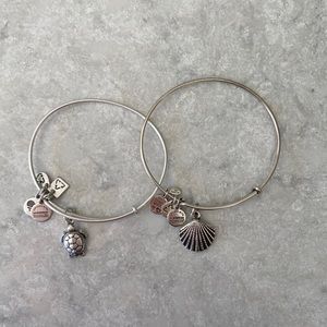 Alex and Ani Sea Turtle and Sea Shell Bundle